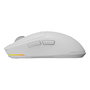 Genesis Ratón Inalambrico Gaming Zircon 660, Sensor Pixart PAW3395, 26000 DPI, Blanco