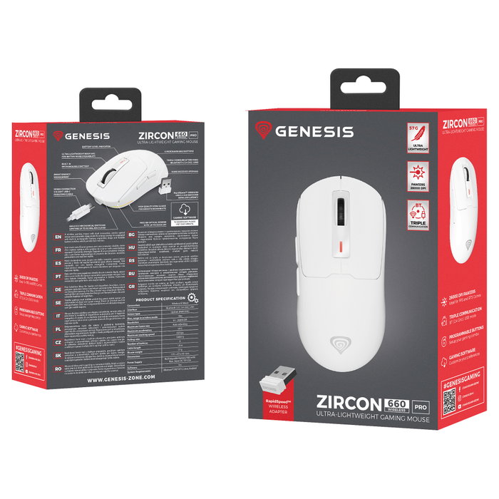 Genesis Zircon 660 Pro Blanco