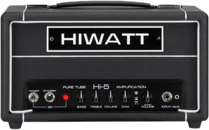 HIWATT Hi-5 Amplificador de Guitarra Cabezal - 5W a Válvula HIWATT Hi-5 Amplificador de Guitarra Cabezal - 5W a Válvula