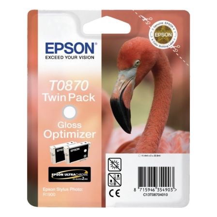 Epson T0870 Optimizador de Brillo Pack de 2