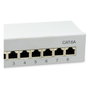 EQUIP Patch Panel 8x RJ45 Cat6A FTP de sobremesa, Gris