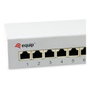 EQUIP Patch Panel 8x RJ45 Cat6A FTP de sobremesa, Gris