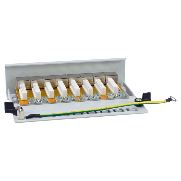 EQUIP Patchpanel 8x RJ45 Cat6a FTP Gris Referencia 326521