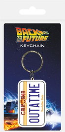 Pyramid International Llavero Regreso al Futuro License Plate 6 cm