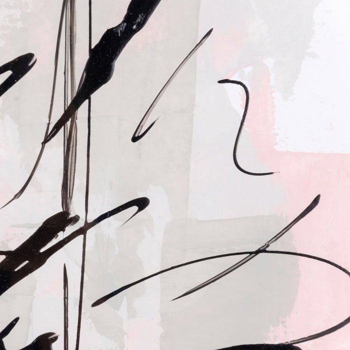 Cuadro Pintura Abstracto 2/M Madera 58 X 78 cm