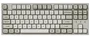 Keychron C1PX-M1 Teclado Mecánico 80% TKL Super Red Switch Hot-Swap RGB USB Blanco-Gris