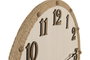 DKD Home Decor Reloj de Pared MDF Lino 60x60 cm Pack de 2