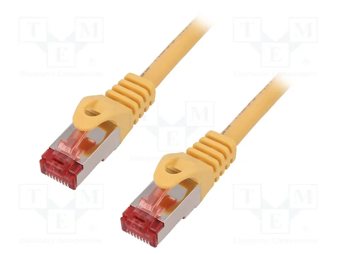 LogiLink Patch Cable Cat.6 S/FTP Amarillo 1,50m LogiLink Patch Cable Cat.6 S/FTP Amarillo 1,50m