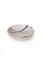 Hermia X00017422 Juego de Salseras de Gres Cerámico Blanco Mate, 13 cm (6 Piezas)