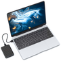 AISENS Caja Externa 2.5'' SATA a USB 3.1 Gen1 Negra ASE-2521B
