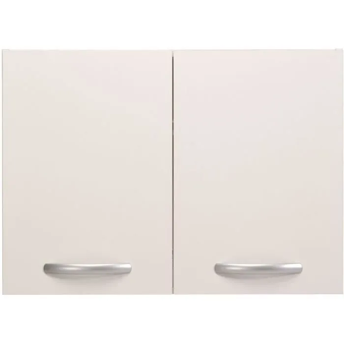 Parisot Mueble de cocina alto con escurridor SPRING239753 L80 x P35,6 x H57,9 cm Blanco