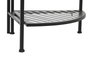DKD Home Decor Estanteria Loftcarter Negra Metal 4 Estantes 34 x 160 x 50 cm (2 Unidades)