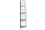 DKD Home Decor Estanteria Loftcarter Negra Metal 4 Estantes 34 x 160 x 50 cm (2 Unidades)