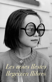 IMPEDIMENTA Cartel 'Les noies llestes llegeixen llibres'