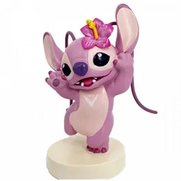 Enesco Figura Coleccionable Disney Lilo y Stitch Angel en Resina Pintada a Mano para Adultos