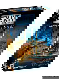 Devir Juego de Mesa EXIT 14 Robo en el Mississippi, Juego de Tablero Autoconclusivo, Cooperativo, 1 a 4 Jugadores, Edad 10+