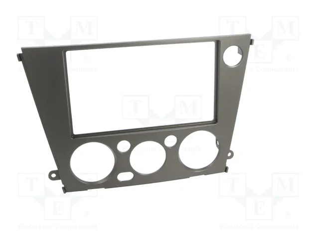 ACV Bastidor de montaje de radio para Subaru, 2 DIN, antracita