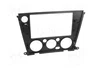 ACV Bastidor de montaje de radio para Subaru, 2 DIN, antracita