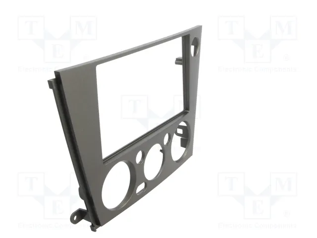 ACV Bastidor de montaje de radio para Subaru, 2 DIN, antracita