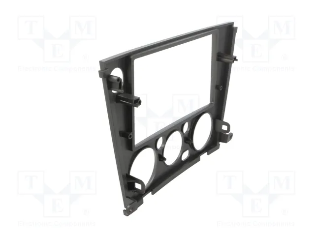 ACV Bastidor de montaje de radio para Subaru, 2 DIN, antracita
