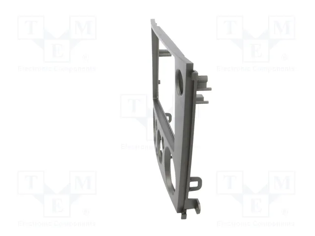 ACV Bastidor de montaje de radio para Subaru, 2 DIN, antracita