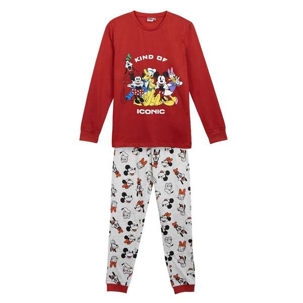 Cerdá Pijama Largo Single Jersey Mickey Talla S