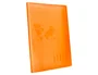 Liderpapel Carpeta con 10 Fundas Polipropileno Traslúcida Naranja Frosty Din A4