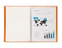 Liderpapel Carpeta con 10 Fundas Polipropileno Traslúcida Naranja Frosty Din A4