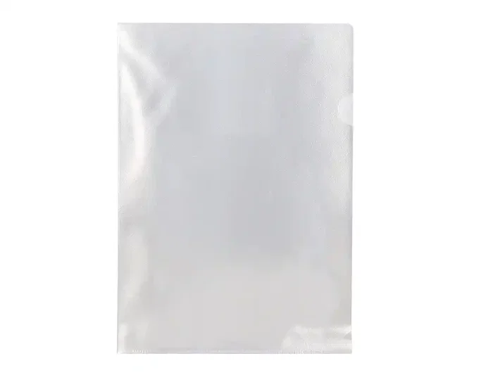 Q-connect Carpeta Archivador Dossier Uñero Plástico Folio Transparente 110 Micras