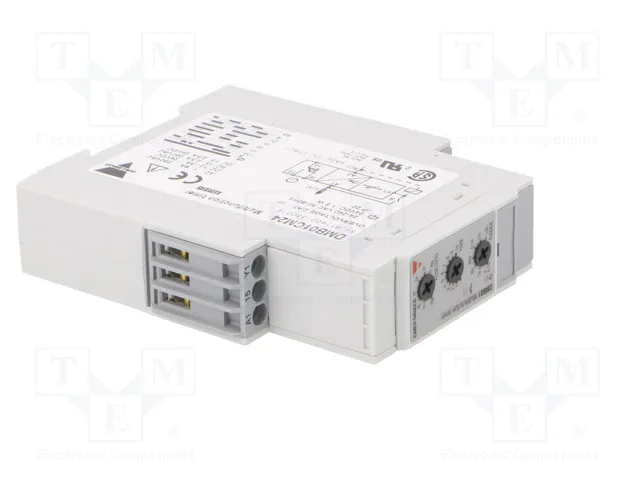 CARLO GAVAZZI Relé de tiempo DPDT 0,1s÷100h 24...240V AC/DC