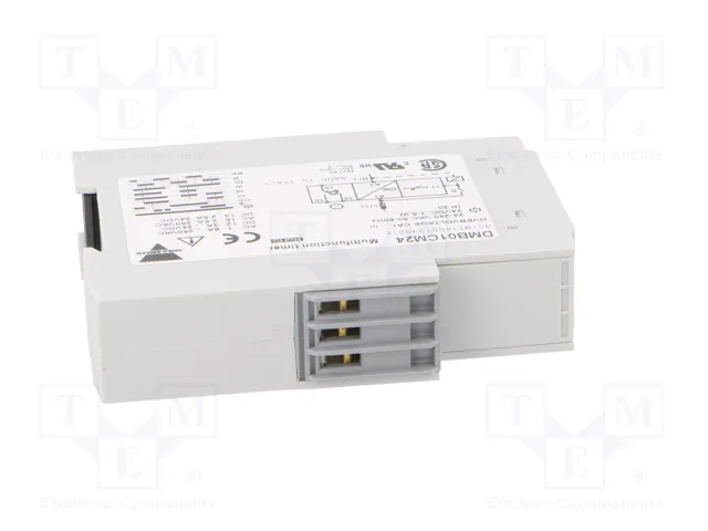 CARLO GAVAZZI Relé de tiempo DPDT 0,1s÷100h 24...240V AC/DC