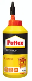 Pattex Pegamento Express Biberón 750gr, Pegamento a Base de Acetato de Polivinilo para Montaje, Revestimiento y Laminado