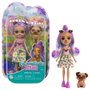 Enchantimals Muñeca Penna Pug y Trusty Hkn11 City Tails - 4 Años