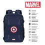 Karactermania Mochila Mercury Capitán América Gears Azul