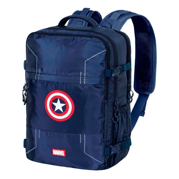 Karactermania Mochila Mercury Capitán América Gears Azul Karactermania Mochila Mercury Capitán América Gears Azul