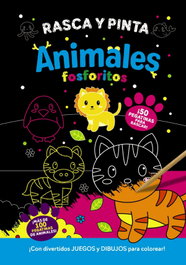 BRUÑO Rasca y pinta animales fosforitos