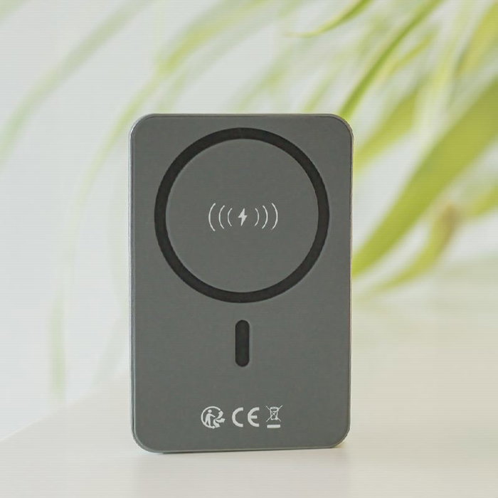 FOREVER Power bank inalámbrico MATB-200 20W PD 5000 mAh magnético negro