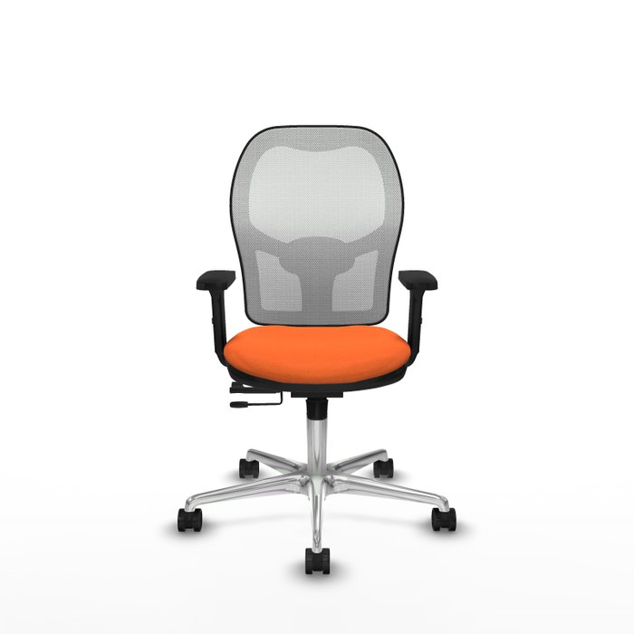 PIQUERAS Y CRESPO Silla de oficina Jorquera Naranja y Blanco PIQUERAS Y CRESPO Silla de oficina Jorquera Naranja y Blanco