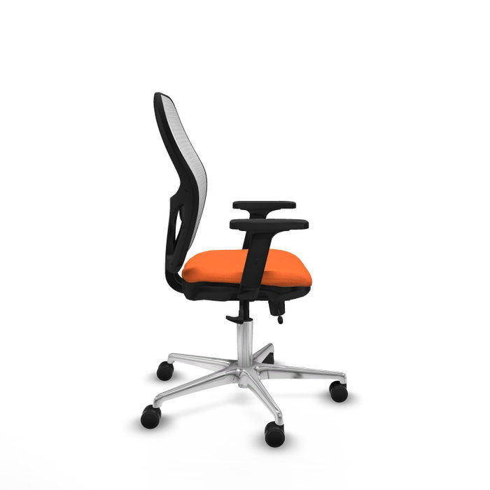 PIQUERAS Y CRESPO Silla de oficina Jorquera Naranja y Blanco PIQUERAS Y CRESPO Silla de oficina Jorquera Naranja y Blanco