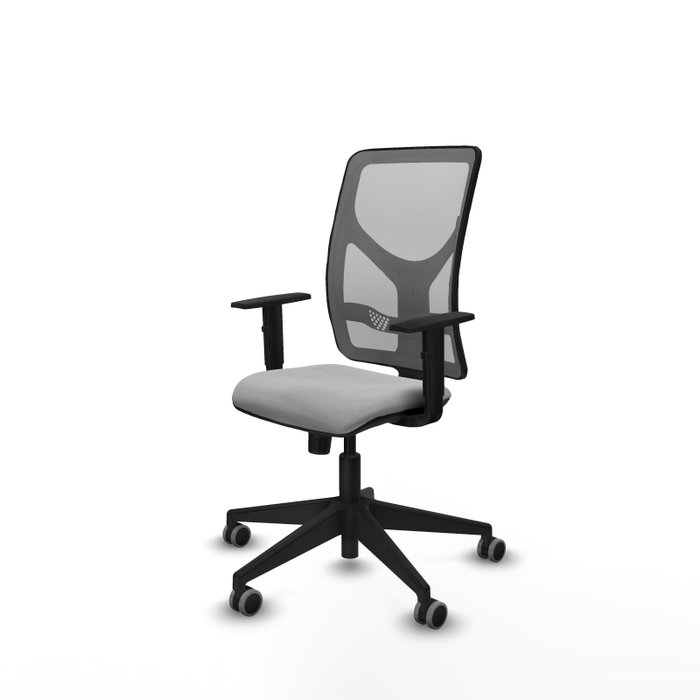 PIQUERAS Y CRESPO Silla de oficina Motilla Gris con mecanismo Sincro PIQUERAS Y CRESPO Silla de oficina Motilla Gris con mecanismo Sincro
