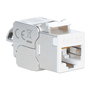 Intellinet 791304 Módulo Keystone RJ-45 Cat6a STP 10GBase-T Blanco, Zinc, Contactos Bañados en Oro, Frecuencia 500 MHz