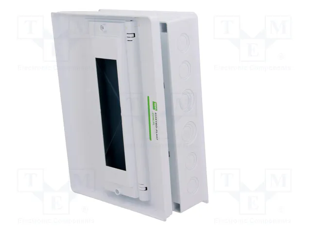ELEKTRO-PLAST NASIELSK Carcasa ELEGANT para aparatos modulares, 12 módulos, blanca