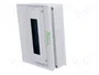 ELEKTRO-PLAST NASIELSK Carcasa ELEGANT para aparatos modulares, 12 módulos, blanca