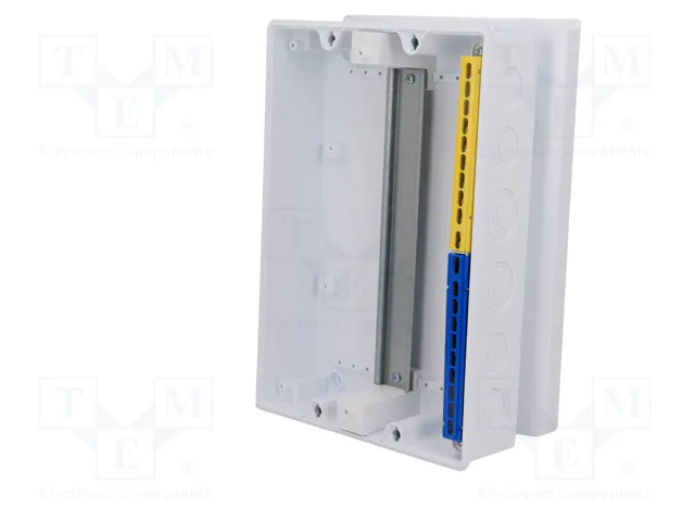 ELEKTRO-PLAST NASIELSK Carcasa ELEGANT para aparatos modulares, 12 módulos, blanca