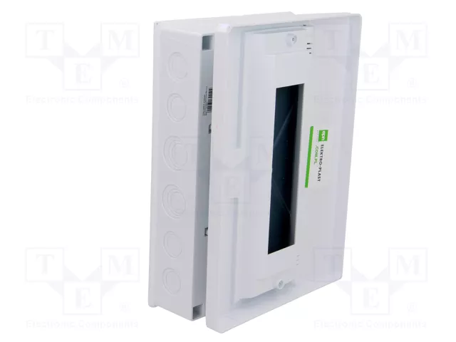 ELEKTRO-PLAST NASIELSK Carcasa ELEGANT para aparatos modulares, 12 módulos, blanca