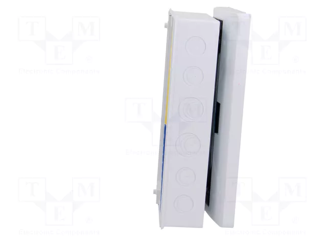 ELEKTRO-PLAST NASIELSK Carcasa ELEGANT para aparatos modulares, 12 módulos, blanca