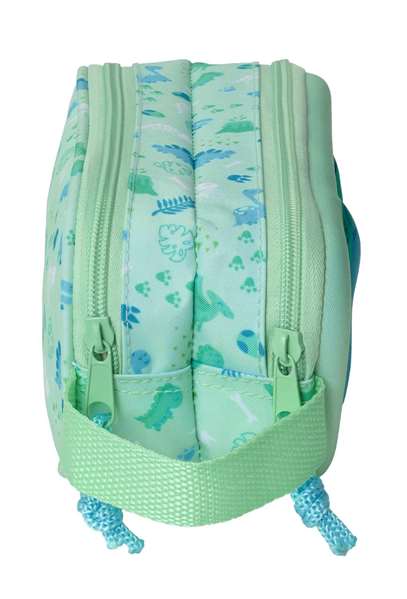 Safta Portatodo Doble Dino 3D 21x8x6 cm