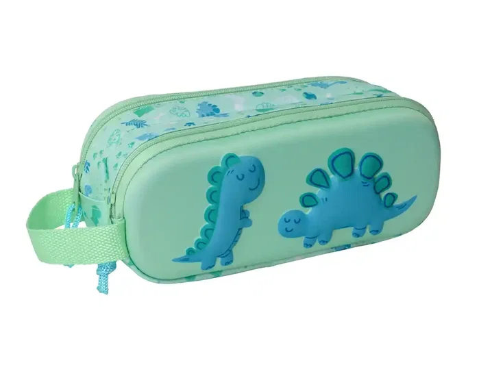 Safta Portatodo Doble Dino 3D