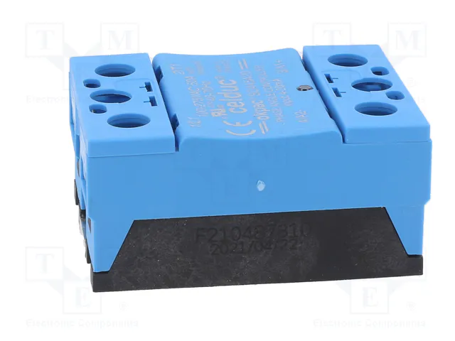 CELDUC Relé de semiconductor SO4 monofásico 50A 100-280VAC CELDUC Relé de semiconductor SO4 monofásico 50A 100-280VAC
