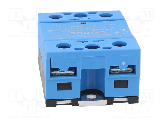 CELDUC Relé de semiconductor SO4 monofásico 50A 100-280VAC CELDUC Relé de semiconductor SO4 monofásico 50A 100-280VAC